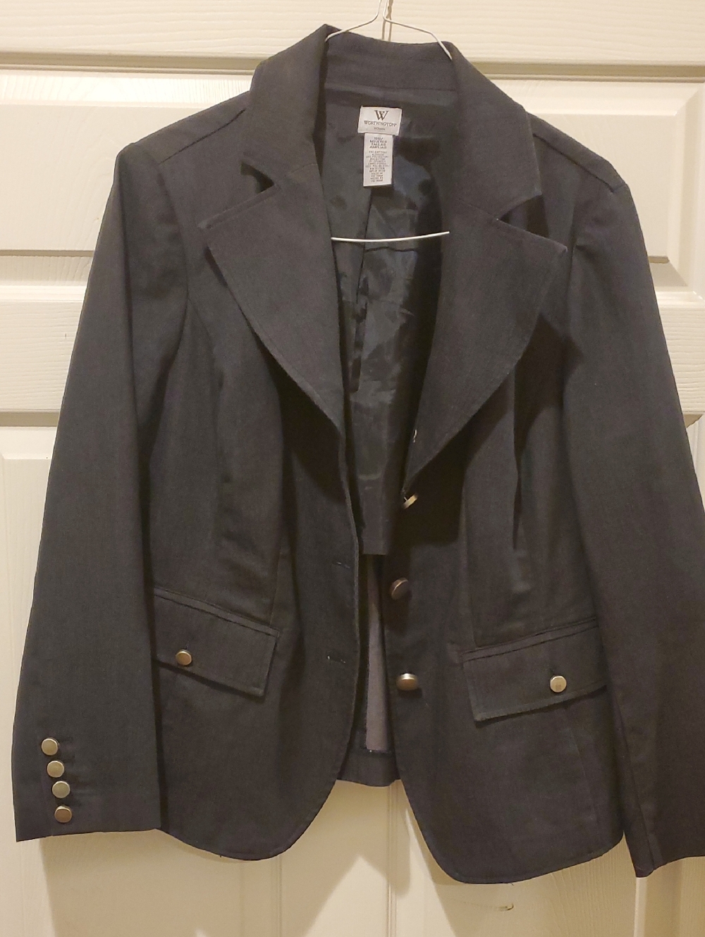 Worthington Women's Denim Tailored Blazer